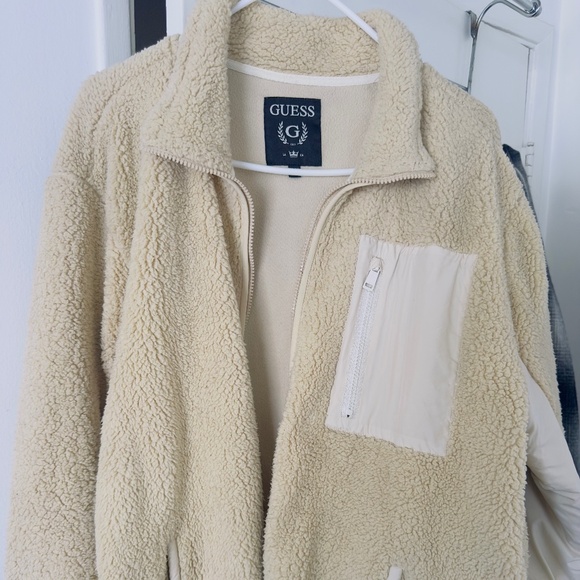 Guess Sherpa jacket (cream) - Picture 1 of 6